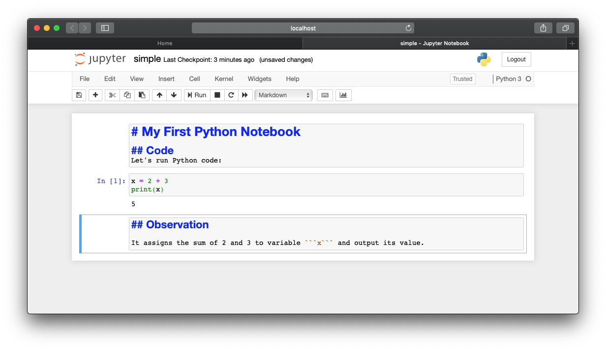 Notebook Screen